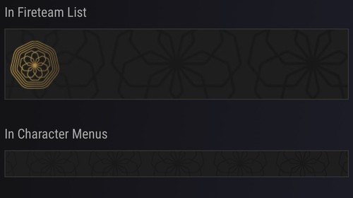 Destiny emblema raffinato - destiny, 2