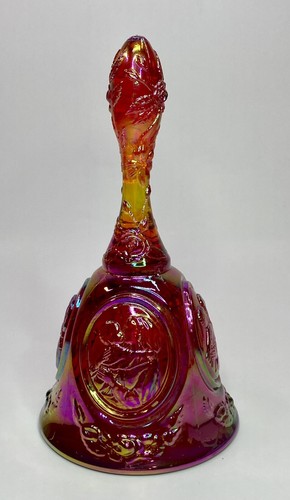 Vtg fenton red yellow - red, &