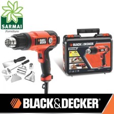 BLACK & DECKER Pistola termica sverniciatore 2000W phon aria calda 645° wrapping
