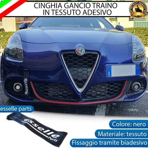 Cinghia gancio traino nero per - cinghia,