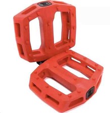 WeThePeople Pedali Logici BMX MTB 9/16" Pedali Bici - Rosso/Giallo/Grigio/Verde