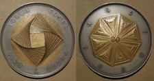 Grande medaglia bimetallica