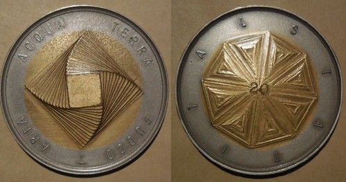 Grande medaglia bimetallica