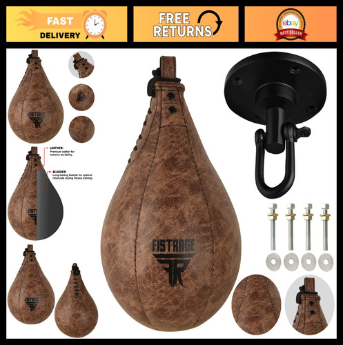 Speed ball boxe borsa pelle - ball,