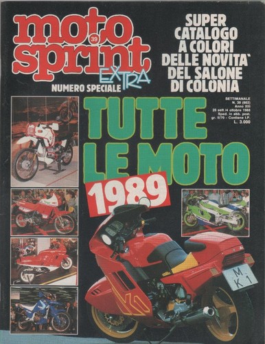 Moto sprint 1988 - sprint.,