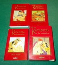 KAMASUTRA da Comodino Cofanetto con 3 Mini Libri Illustrati edizioni La Spiga