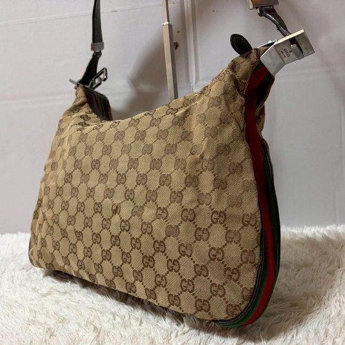 Borsa tracolla gucci tela - a,