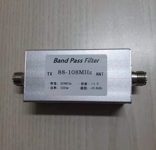 Filtro passa banda - , 88-108mhz