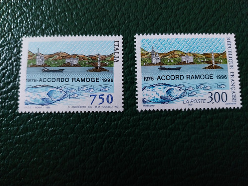 Italia francia 1996 emissione - francia,