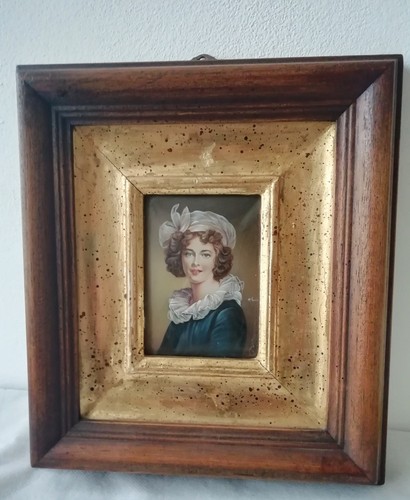 Antico quadro ritratto - antico,