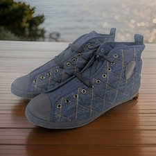 Sneakers alte in denim
