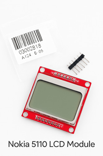 Nokia 5110 modulo - display, lcd
