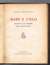 MARE E CIELO di BRUNO BRIVONESI - ed.   GIUSTI  1939 # 5810