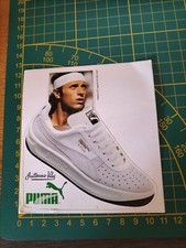 Adesivo Vintage Sticker Kleber Guillermo Vilas Puma Scarpe Tennis