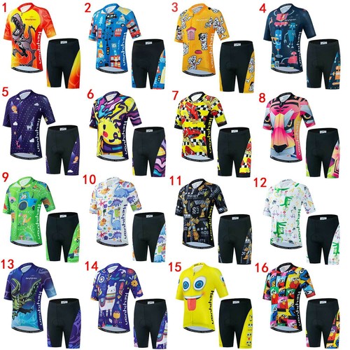 Maglia ciclismo bambini set