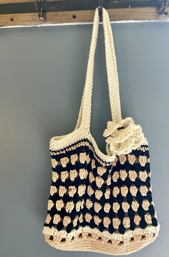 Borsa quadrata nonna fatta - , a
