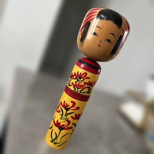 Bambola kokeshi showa retrò - bambola,