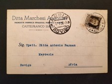 DITTA MARCHESI ANTONIO CASTELFRANCO EMILIA FABBRICA SPAZZOLE PENNELLII VG. 1938