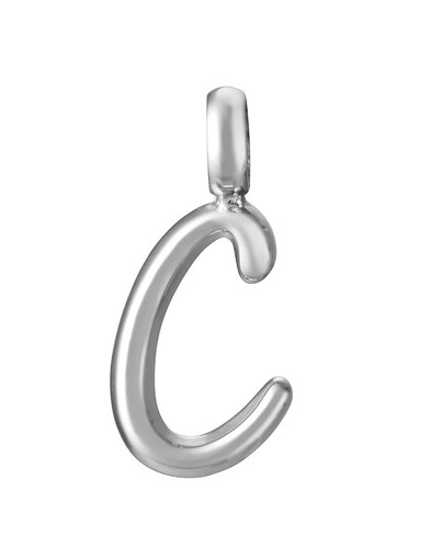 Collana letra per - c, donna