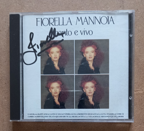 Fiorella mannoia canto e - cd,
