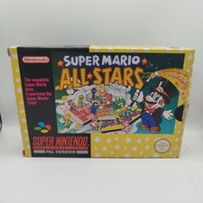 Super Mario All stars Super Nintendo Snes PAL - Come Nuovo