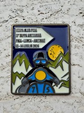 Vespa Club placca Metallica