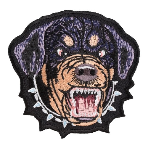 Mean rottweiler patch - rottweiler, per