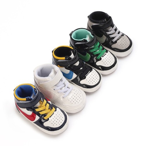 Scarpe culla neonato ragazzo