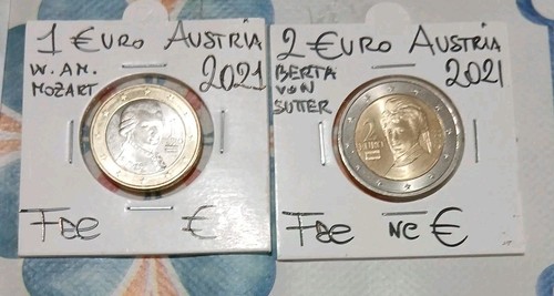 Euro austria 2021 - , fdc