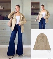 ZARA GIACCA BIKER ECOPELLE