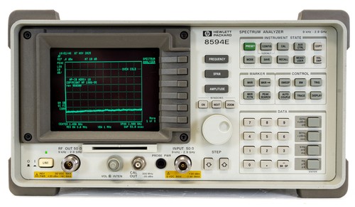 Agilent 8594e spectrum - hp,