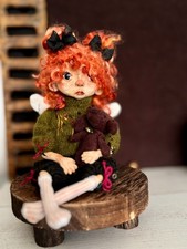 OOAK Handmade Clay Art Doll -