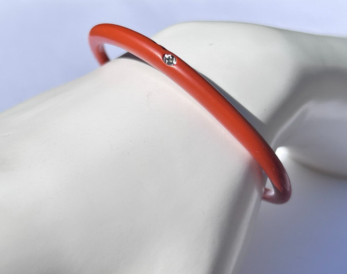 Bracciale duepunti silicone - bracciale,