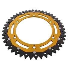 Pignone alluminio oro 46 denti