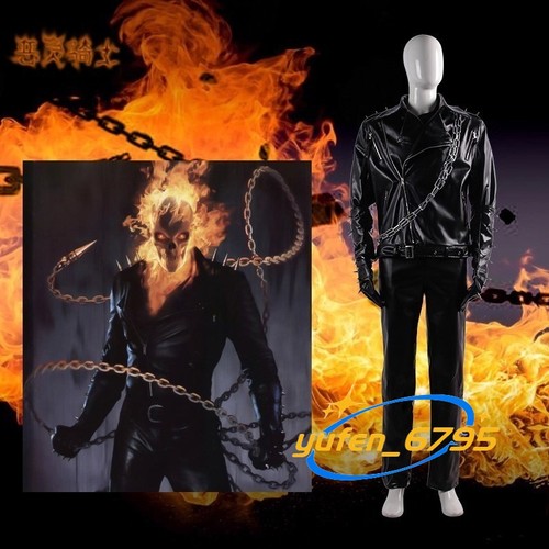 Costume marvel ghost rider - costume,