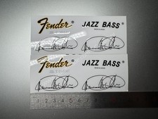 Adesivo 2 pezzi Fender Guitar