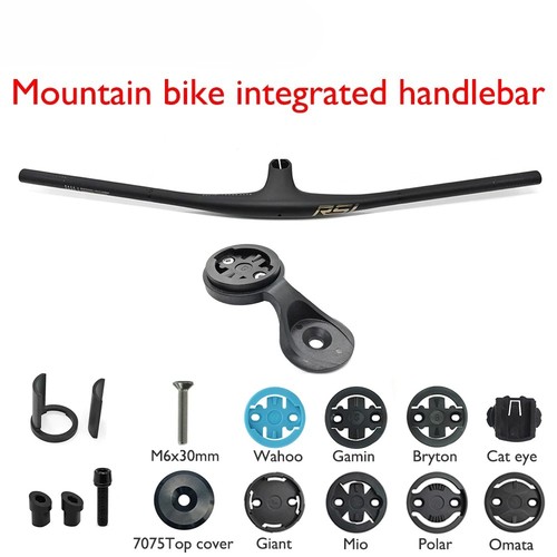 Manubrio integrato carbonio - ,