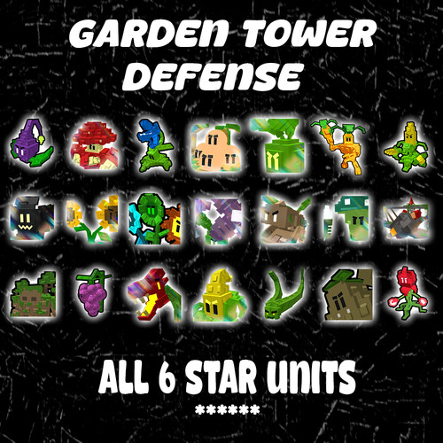 Garden tower defense - garden, tutte