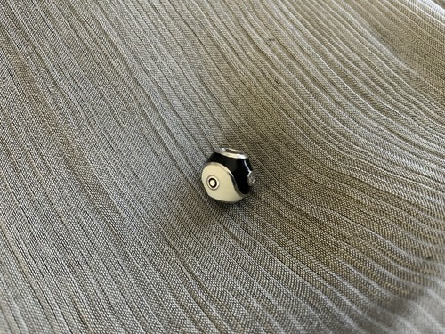 Charm pandora yin yang argento - charm,
