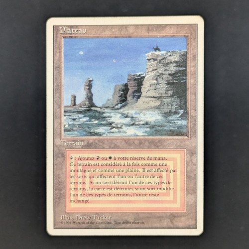 Mtg plateau - plateau, (pl)