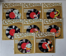 I CUCCIOLI - FIABE SONORE di SILVIERO PISU ( 45  GIRI )  - ANNI 70