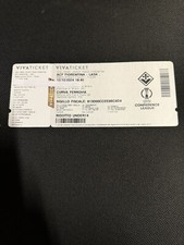BIGLIETTO/STUB ORIGINALE FIORENTINA-LASK LINZ UEFA CONFERENCE LEAGUE 2024/2025