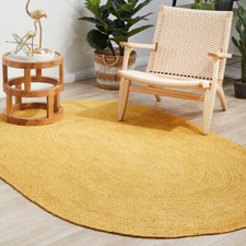 Tappeto ovale 100% juta