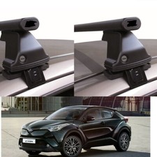 BARRE PORTATUTTO ACCIAIO TOYOTA CHR C-HR ANNO 2017 4 SERRATURE IN POLICARBONATO