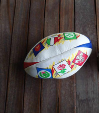 Palla da Rugby 6 Nazioni. Seminuova.