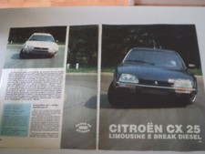 PROVA QUATTRORUOTE 1982 CITROEN CX 25 LIMOUSINE e BREAK DIESEL