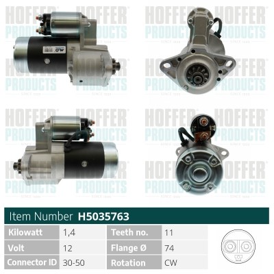Hoffer motorino avviamento - hoffer,