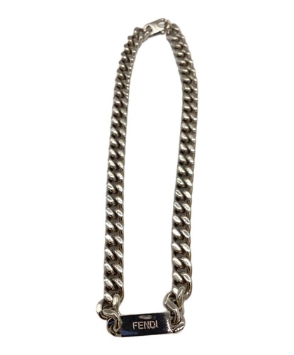Collana catena fendi - catena, argento