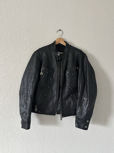 Giacca biker pelle victory - biker,