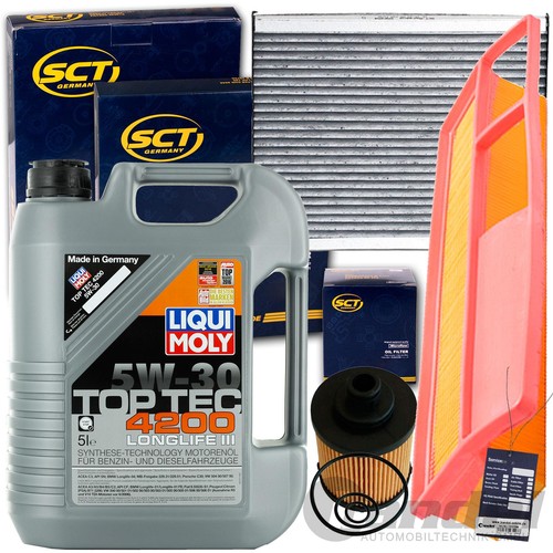Kit filtro olio 5w30 liquido - kit,